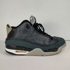 Air Jordan Dub Zero "Classic Charcoal" retro streetwear sneakers mens 8.5